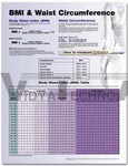 BMI & Waist Circumference Anatomical Chart